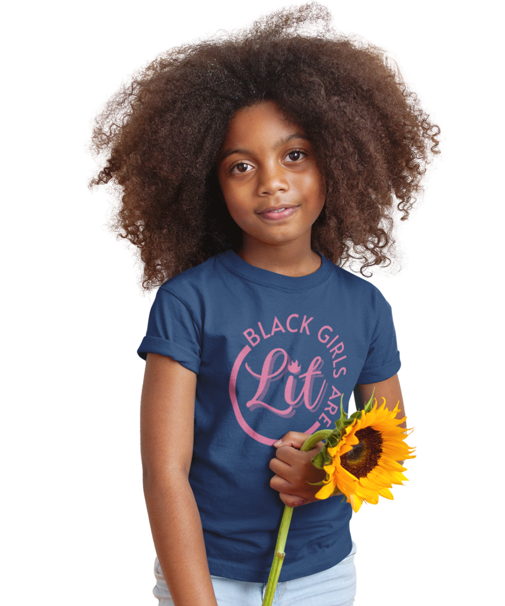 Black Girls Are Lit - Youth Tee