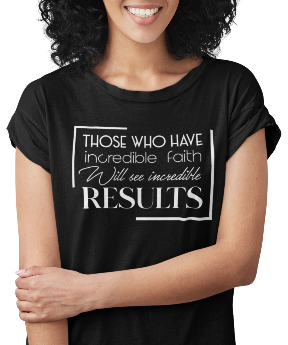 Incredible Faith Incredible Results