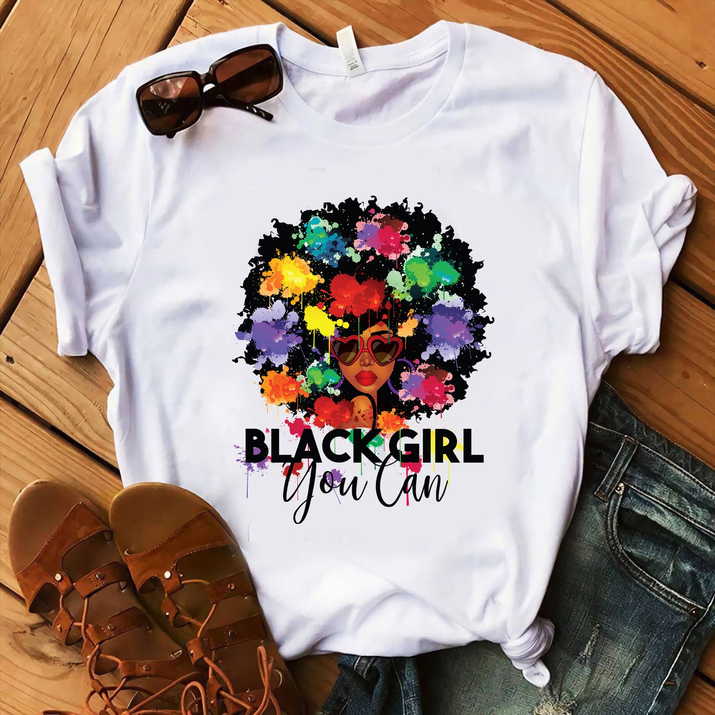 Black Girl You Can | Flower