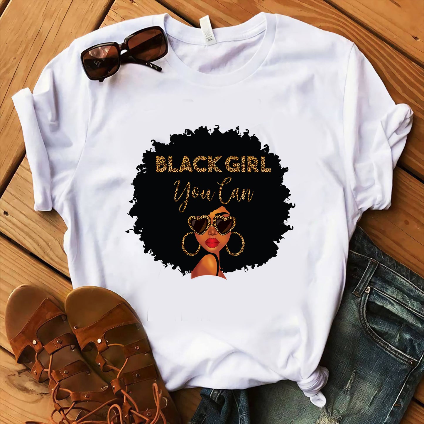Black Girl You Can | Gold